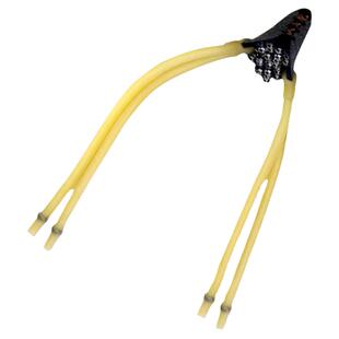 弹弓散弹皮筋皮兜2卡四股进口皮筋高弹力耐用大威力散蛋散射多发