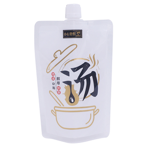 外卖汤袋螺蛳粉汤打包袋商用自立吸嘴袋热汤分装汤包一次性装汤袋