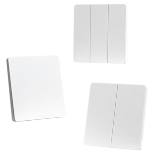 超薄智能开关已接入米家APP小爱语音控制单零火通用全屋智能面板