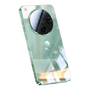 适用oppofindx8手机壳新款高端findx8pro镜面玻璃findx7ultra全包防摔保护套x8ultra自带镜头膜x8s+夏季散热