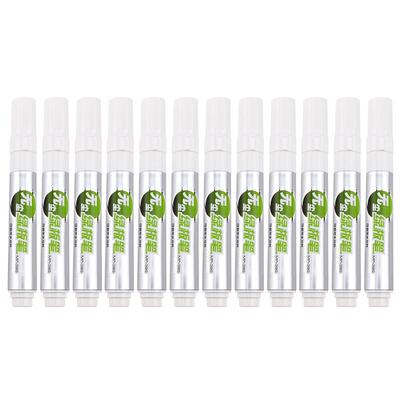 宝克白色绿板笔可加墨大容量