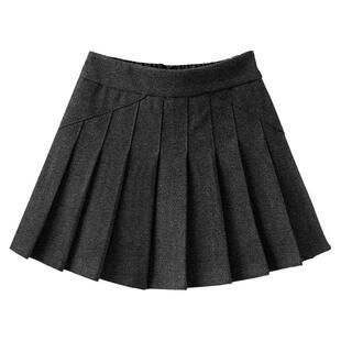 女童半身裙百褶裙春秋2026新款儿童洋气短裙女孩学院风春装裙子潮