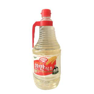 包邮韩国原装进口乐天黄曼醋1.8L料理用食醋酿造醋131