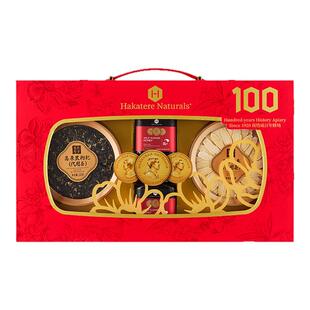 荷塔威鸿运盛开礼盒蜜运灵曦蜂蜜礼盒食在有方枸杞西洋参年货礼送