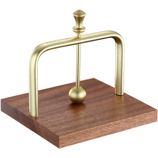 吉度餐桌纸巾架桌面方巾纸座西餐厅纸巾架子商用KTV酒店台面纸夹