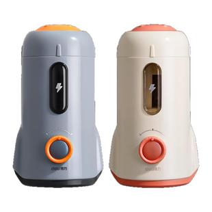 得力全自动削笔机大口径电动削笔器小学生专用粗杆大三角铅笔转笔刀儿童充电可调节粗细刨笔绞笔刀男孩女孩