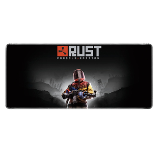 Rust腐蚀鼠标垫超大号二次元电脑键盘垫垫办公电竞游戏专用厚桌垫