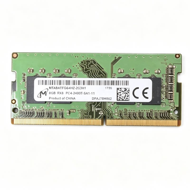 CRUCIAL 镁光内存DDR4 4G 8G 16G四代2133 2400 2666笔记本一体机