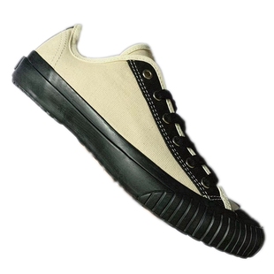 日本单冈山帆布鞋男女情侣粗格调工装户外风格日系外贸出口休闲鞋