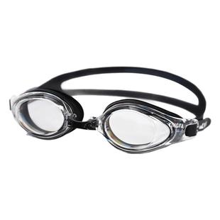 英发近视泳镜女防水防雾高清泳镜男款成人大框专业带度数游泳眼镜