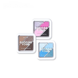 gogo tales戈戈舞小尺子眼影盘蓝绿色系芭比粉辣妹烟熏妆紫色眼影