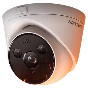 海康威视摄像头400万AI智能火焰识别火点检测手机远程消防监控器