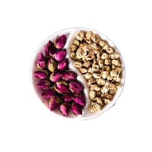 白梅花玫瑰花茶各60克特级和干花药材泡水中药组合正品共30小包
