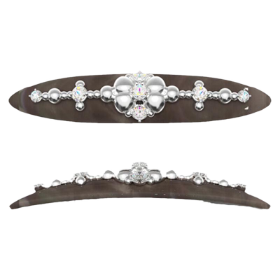 TOGGLER发夹醋酸嘟嘟镶钻