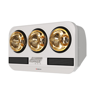 志高壁挂式灯暖浴霸灯泡取暖器照明挂墙式卫生间浴室暖光灯免打孔