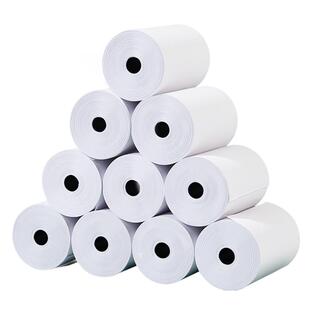 热敏打印纸57x50收银纸热敏收银纸80x80mm热敏纸餐厅外卖厨房打印机po58mm收银机小票纸80x60打印纸
