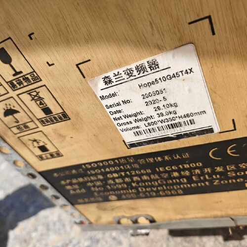 议价希望森兰变频器型号Hope510G45T4，功率45KW