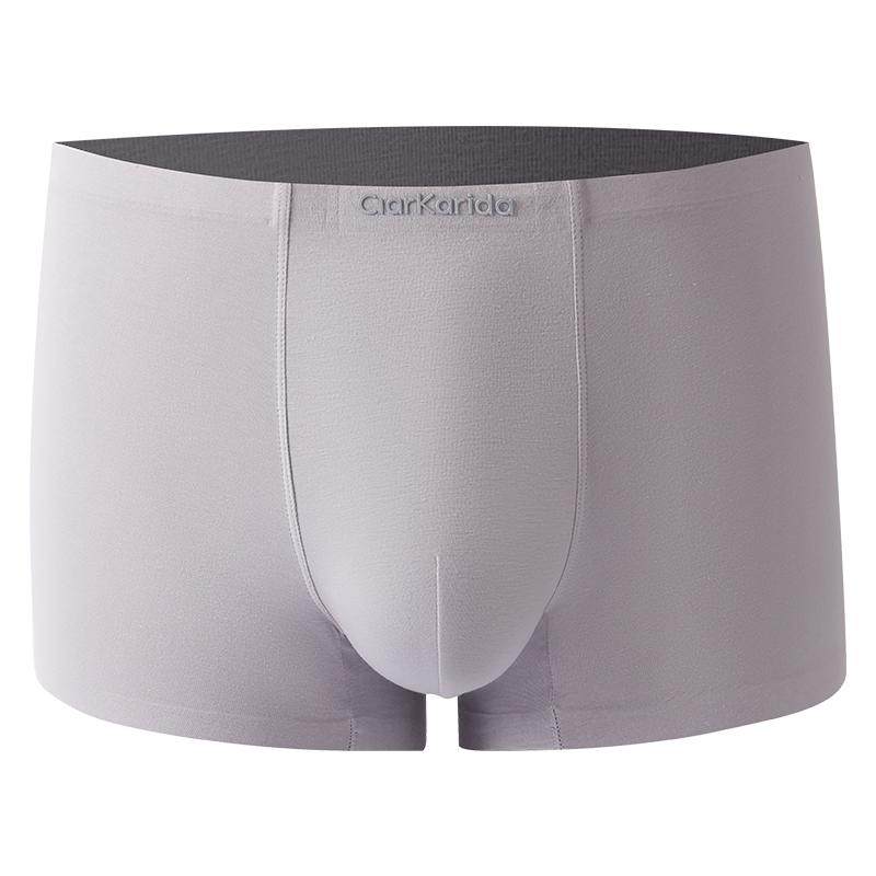 clarkarida卡恩男士内裤男纯棉无痕平角四角裤礼盒装送男朋友礼物