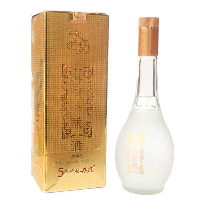金丹凤厦门特产39.5度浓香型纯粮酿造5年陈酿珍品丹凤佳酿酒