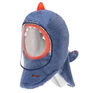 KK树防风面罩防疫儿童帽子围巾一体骑车防护男女孩秋冬宝宝防飞沫