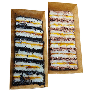 南大门传统手工红豆切糕芋泥红豆青糕条糯米麻糍黑米桂花南瓜松糕