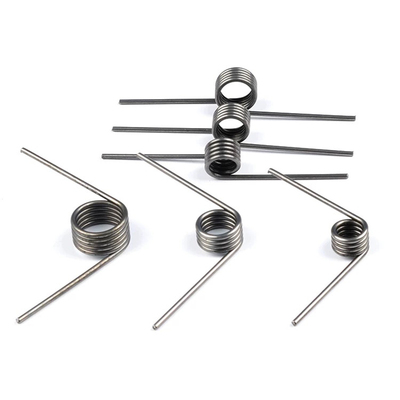 扭簧大全304不锈钢线径0.3-1.0mm右旋V形弹簧强力回扭钢丝发夹