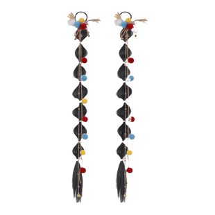 汉服假发儿童泡泡发可爱女童灯笼辫子发髻古风儿童麻花辫子发包