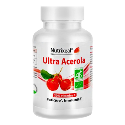 法国Nutrixeal有机樱桃粉整果粉VC浓度30%不结块高活性调节尿酸