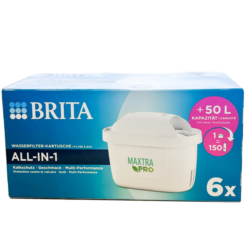 德国产6只装滤芯BRITA碧然德过滤水壶净水壶/器MAXTRA替换芯三代