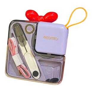 针线盒家用高质量新款便携宿舍个性创意多功能针线包套装轻奢豪华