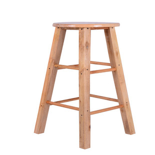 实木吧椅高脚凳酒吧凳吧台椅吧台凳欧式高脚椅家用现代简约凳子