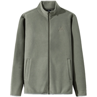 安踏火壳抓绒衣 | 大地之壳2.0男士抗静电摇粒绒外套冬季新款上衣