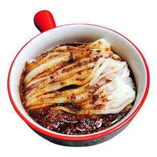 汉中米皮汉峰缘正宗开袋即食真空袋装手工陕西凉皮面皮小马乡货店