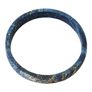 稳定木戒指小众设计高级感美式复古男款素圈指环个性情侣手工定制