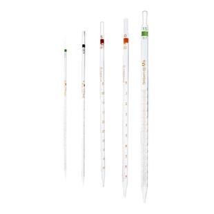 A级过检天玻刻度吸管10ml玻璃带刻度的长吸管1ml实验室移液管5ml分度吸量管环标刻度尺胶头可直通取液滴管50