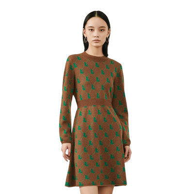 珂尼蒂思通勤毛织连衣裙