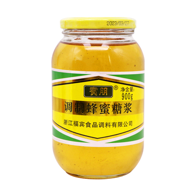 宾朋调制蜂蜜糖浆900g
