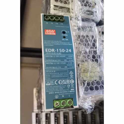 议价台湾明纬开关电源EDR15024输出24V6.5A原可维修