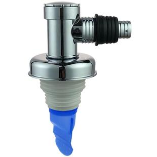 洗衣机下水管地漏接头50管洗衣机地漏三通两用排水管道三头通75管