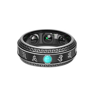 威图【新年焕新】VERTU 纬图MetaRing新品智能AI水晶智能戒指睡眠监测健康血氧血糖心率运动苹果礼品聚财送礼