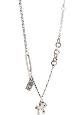 花迹马年生肖项链女款马上有钱