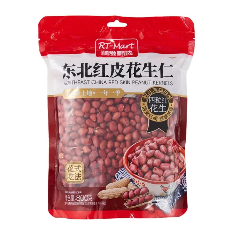 RT-Mart东北红皮花生仁800g