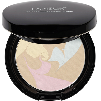 兰瑟炫色修颜蜜粉饼遮瑕定妆持久控油防水