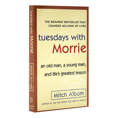 现货 相约星期二 英文原版 Tuesdays with Morrie 十四堂星期二的课