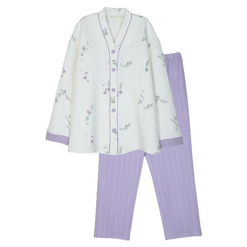 月子服冬2026新款夹丝棉产后