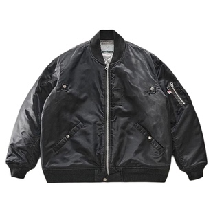 「Primaloft200G黑标」CAMDRCE TALON拉链进口尼龙MA1夹克外套