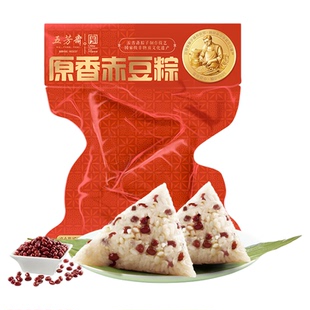 五芳斋粽子甜粽肉粽蛋黄栗子豆沙细沙枣泥粽端午团购100克2只