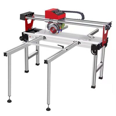 锌凯全自动台式地砖切割机岩板地铺石45度高精度倒角开槽磨边神器