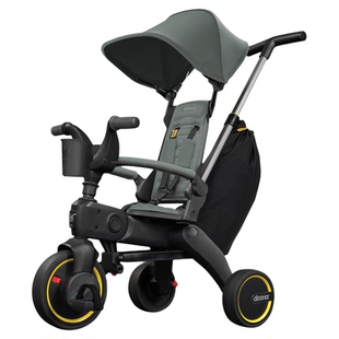 Doona Liki Trike S3+杯架组合套餐 儿童三轮车婴儿推车轻便折叠