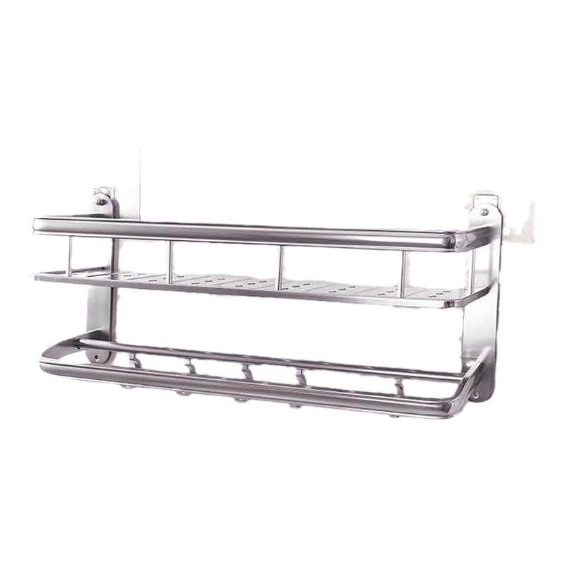 奇丽屋无铝伦比浴室置物架免打孔卫生间架子壁挂防水多功能收纳架